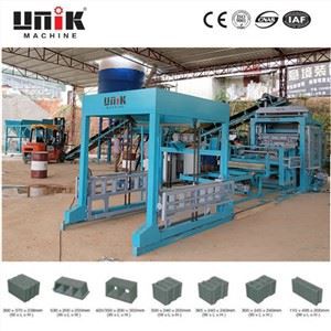 Permeable brick machine