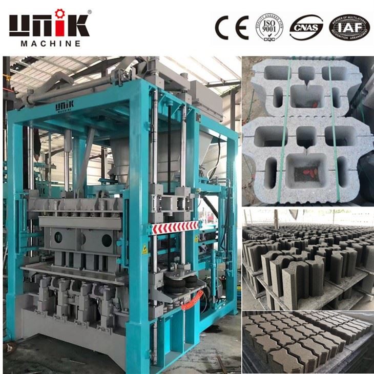 Concrete Cement Hollow Brick Machine