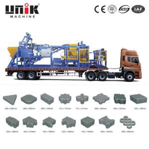 Movable Concrete Block Making Making